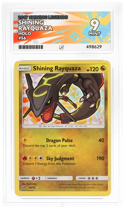 Shining Rayquaza Holo - Ace 9 - Shining Legends