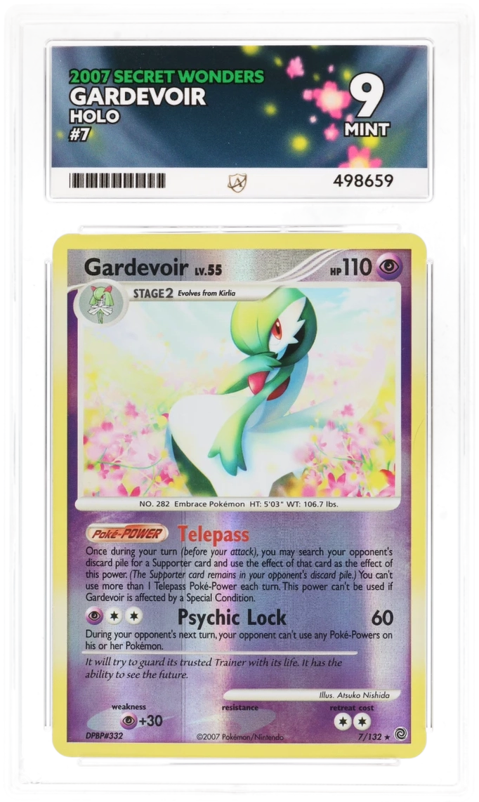 ACE 9 - Gardevoir - 7/132 - Secret Wonders - Pokemon - front