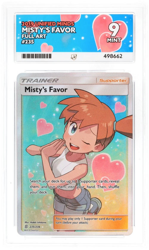 Misty's Favor Full Art - Ace 9 - Unified Minds
