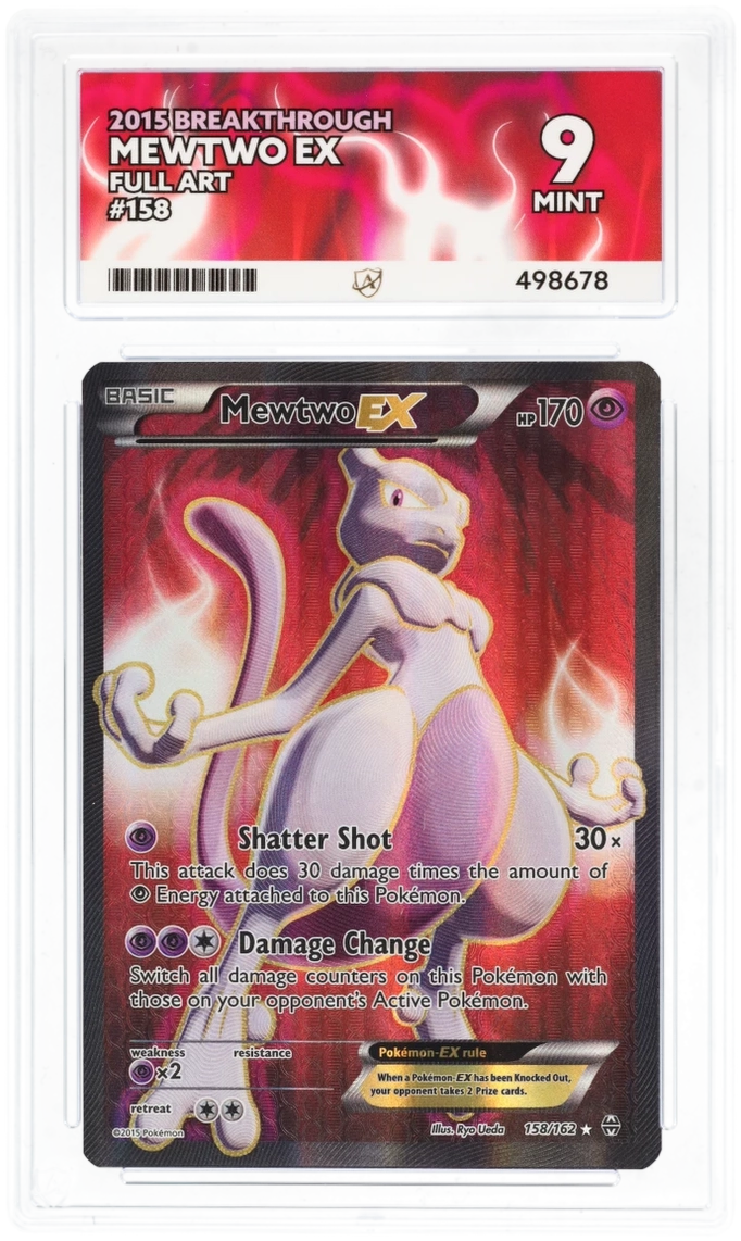 ACE 9 - Mewtwo GX Full Art - 158/162 - Breakthrough - Pokemon