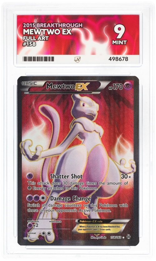 ACE 9 - Mewtwo GX Full Art - 158/162 - Breakthrough - Pokemon