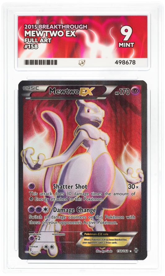ACE 9 - Mewtwo GX Full Art - 158/162 - Breakthrough - Pokemon