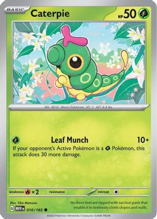 Caterpie - 010/165 10 - SV Scarlet & Violet 151