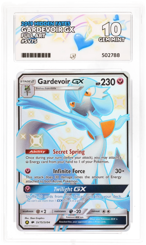 Gardevoir GX SV75 - Ace 10 - Hidden Fates
