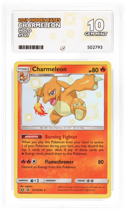 Chameleon Holo SV7 - Ace 10 - Hidden Fates