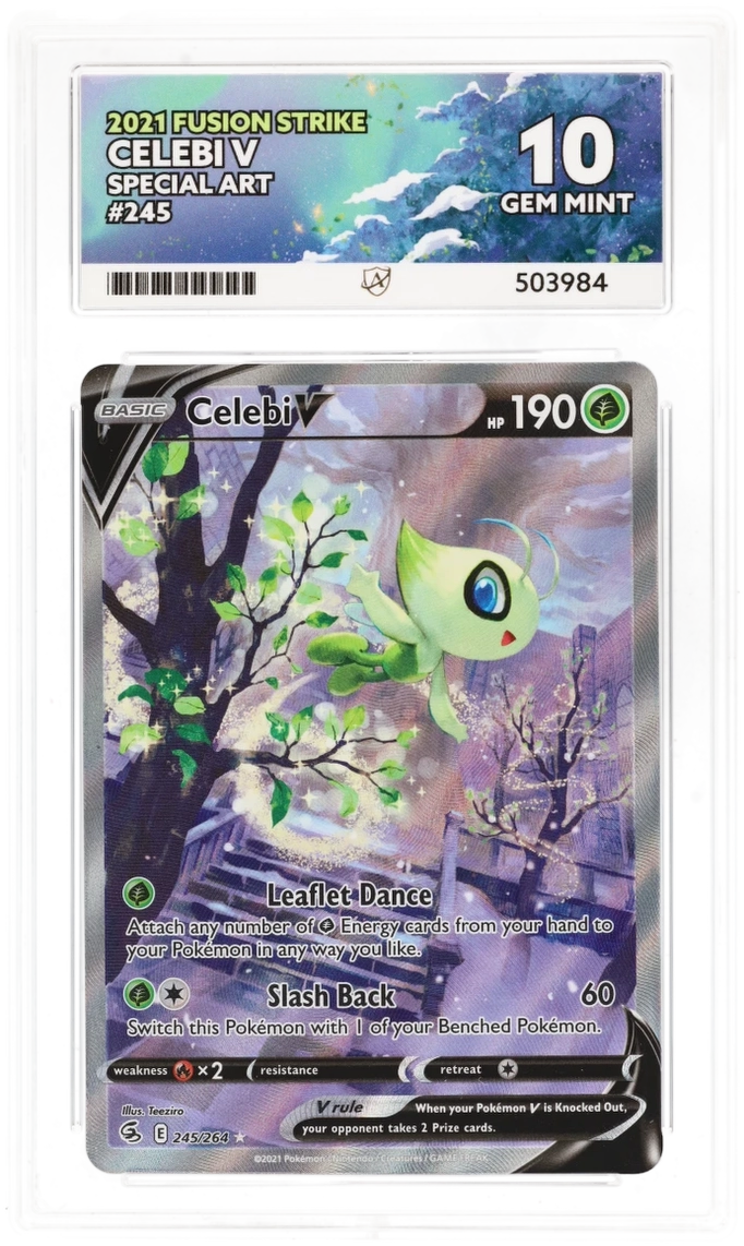 Celebi V 245/264 - Ace 10 - 2021 Fusion Strike