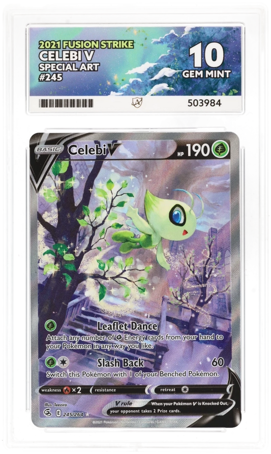 Celebi V 245/264 - Ace 10 - 2021 Fusion Strike