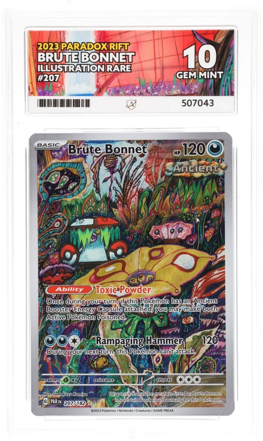 ACE 10 - Brute Bonnet - 207/182 - Paradox Rift - Pokemon