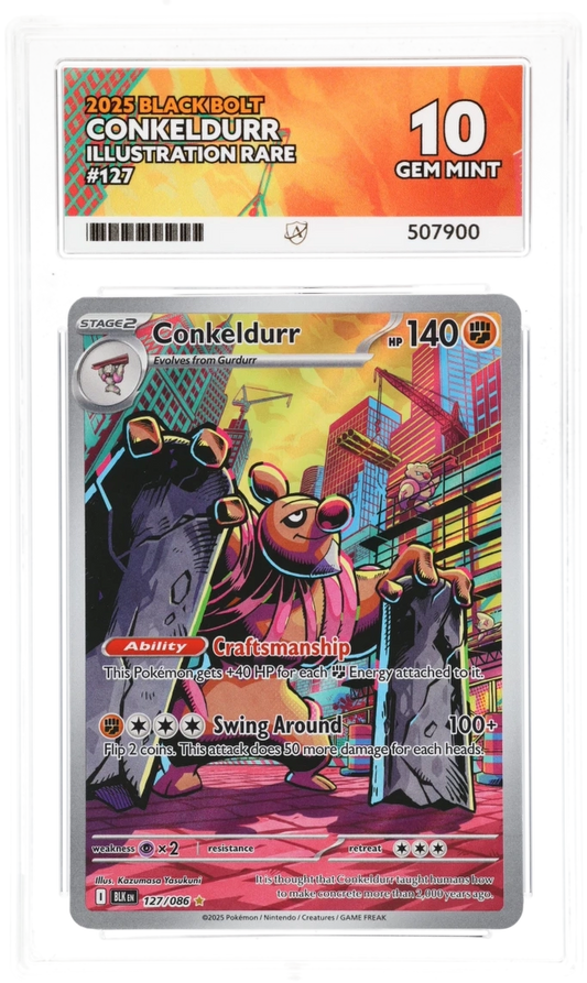 ACE 10 - Conkeldurr - 127/086 - Black Bolt - Pokemon
