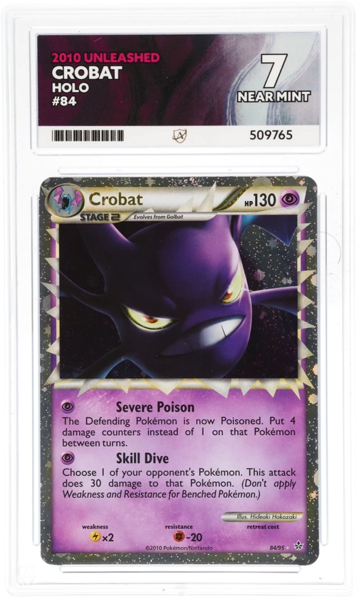 ACE 7 - Crobat - 84/95 - Unleashed - Pokemon - front