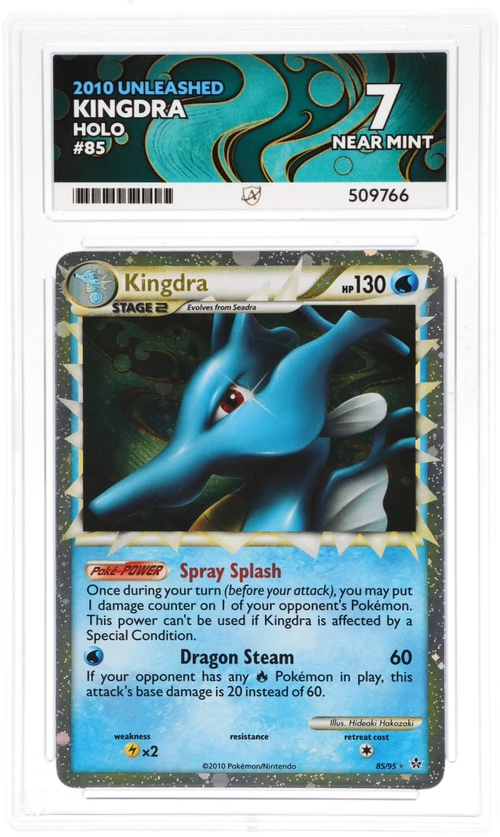 ACE 7 - Kingdra - 85/95 - Unleashed - Pokemon - front