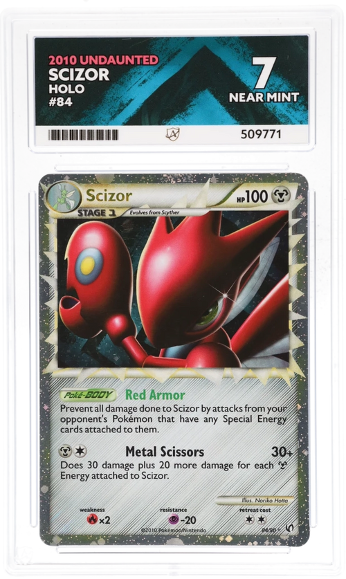 ACE 7 - Scizor - 84/90 - Undaunted - Pokemon - front