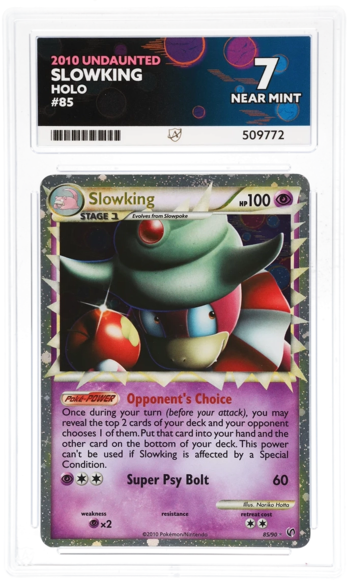 ACE 7 - Slowking - 85/90 - Undaunted - Pokemon - front