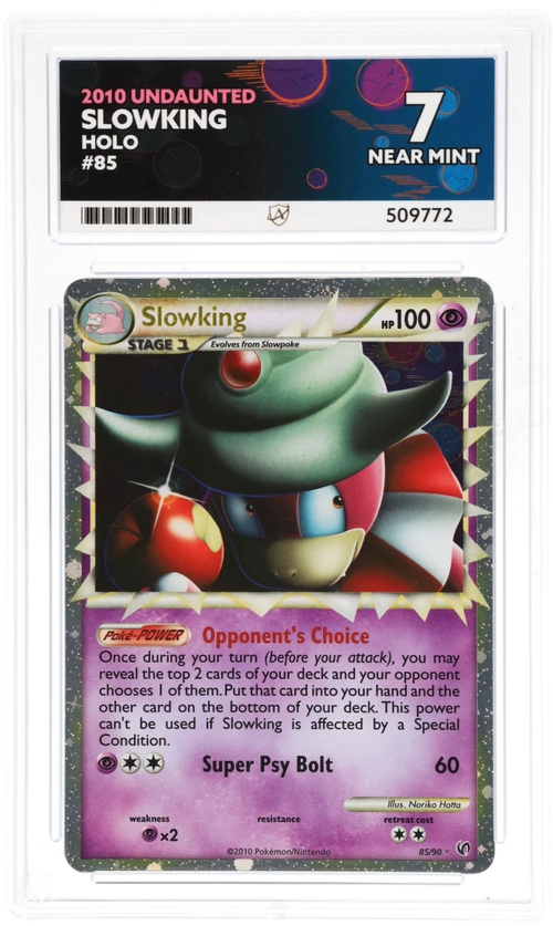 ACE 7 - Slowking - 85/90 - Undaunted - Pokemon - front