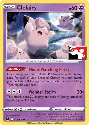 Clefairy 62 - Prize Pack Series Cards