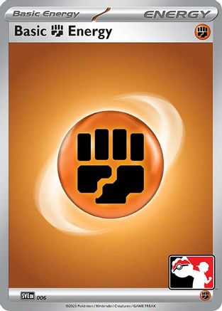 Basic Fighting Energy 6 - Prize Pack Series Cards Holofoil