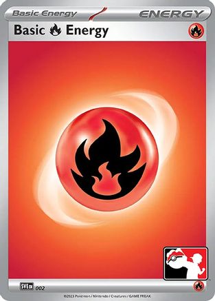 Basic Fire Energy 2 - Prize Pack Series Cards