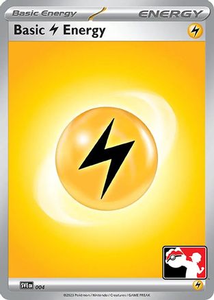 Basic Lightning Energy 4 - Prize Pack Series Cards