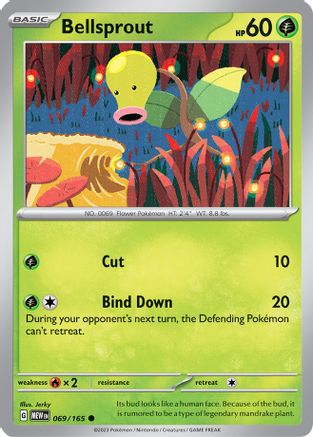 Bellsprout 69 - SV Scarlet & Violet 151