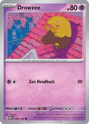Drowzee 96 - SV Scarlet & Violet 151