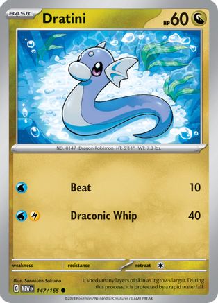 Dratini 147 - SV Scarlet & Violet 151