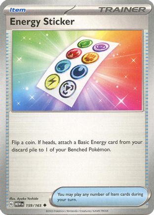 Energy Sticker 159 - SV Scarlet and Violet 151