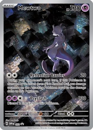 Mewtwo 150 - SV Scarlet & Violet Promo Cards Holofoil 052