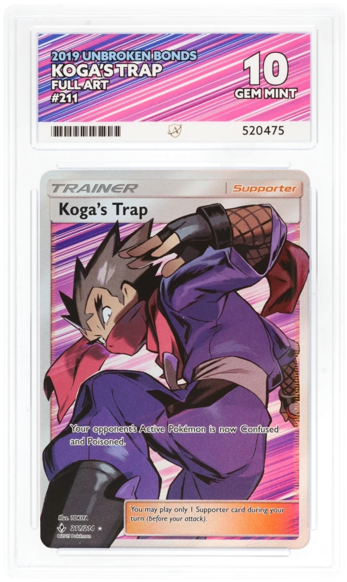ACE 10 - Koga's Trap - 211/214 - Unbroken Bonds - Pokemon