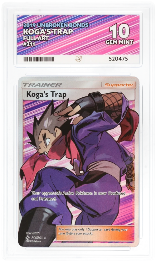 ACE 10 - Koga's Trap - 211/214 - Unbroken Bonds - Pokemon