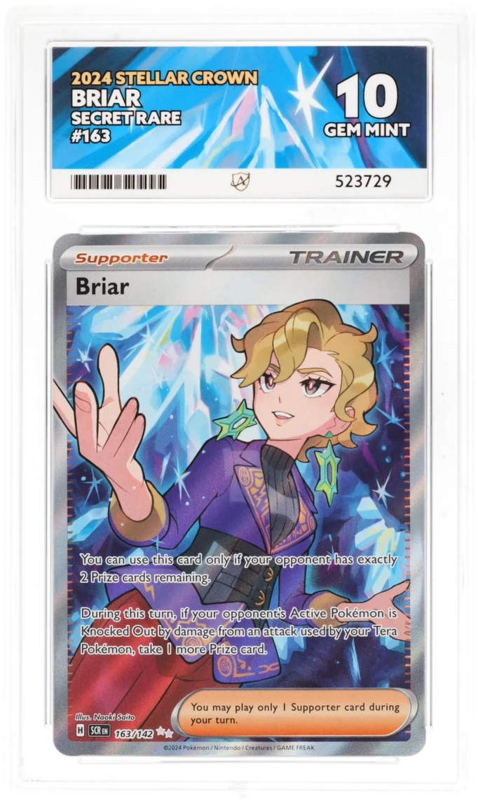 ACE 10 - Briar - 163/142 - Stellar Crown - Pokemon