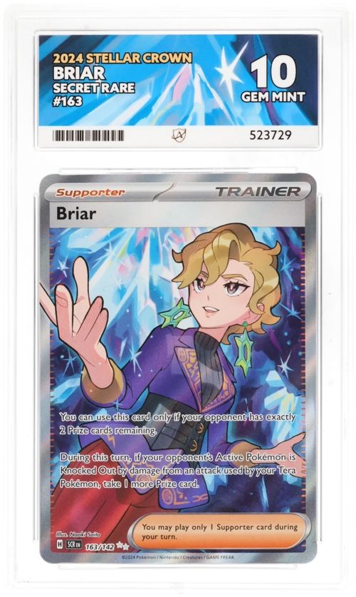 ACE 10 - Briar - 163/142 - Stellar Crown - Pokemon