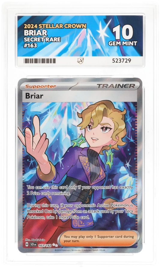 ACE 10 - Briar - 163/142 - Stellar Crown - Pokemon