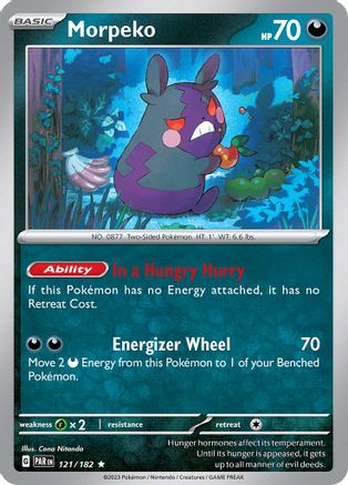 Morpeko 121 - SV04 Paradox Rift Reverse Holofoil