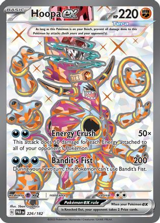 Hoopa ex 226 - SV04 Paradox Rift Holofoil
