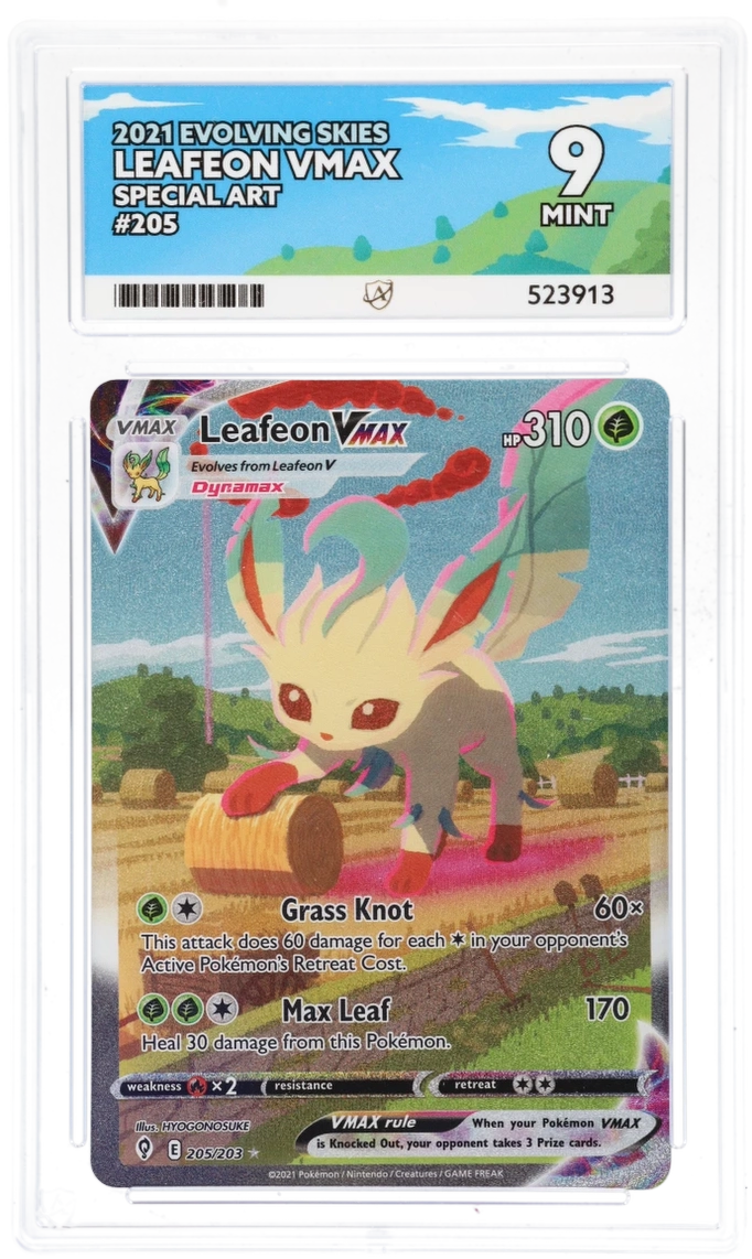 Leafeon VMAX 205/203 - Ace 9 - Evolving Skies