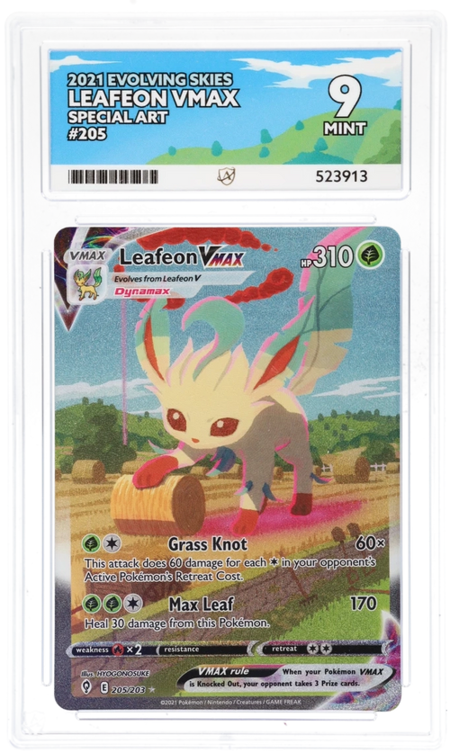 Leafeon VMAX 205/203 - Ace 9 - Evolving Skies