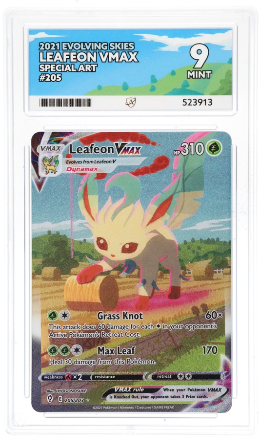 Leafeon VMAX 205/203 - Ace 9 - Evolving Skies