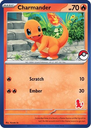 Charmander (Blue Border) - My First Battle