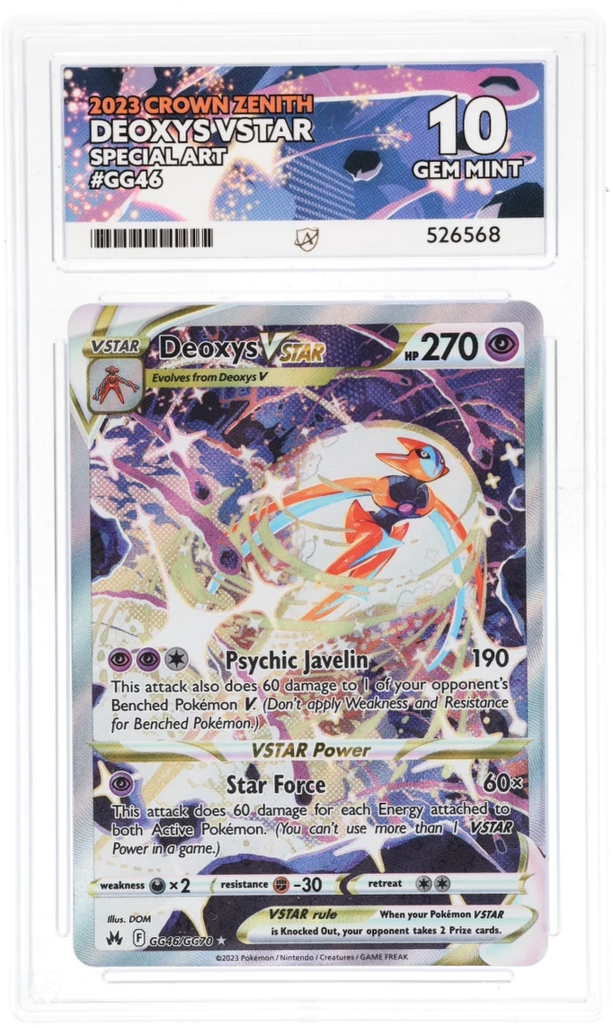 Deoxy's VSTAR GG46 - Ace 10 - Crown Zenith