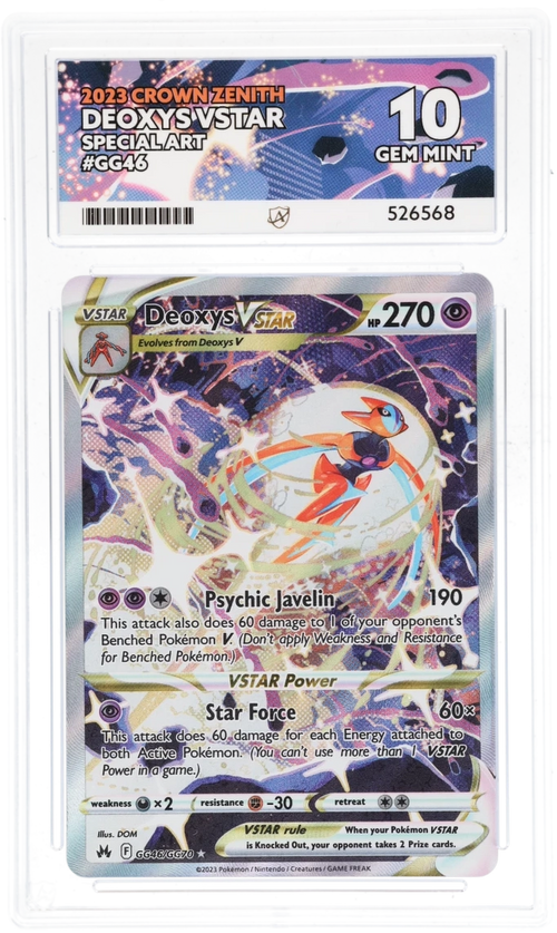 Deoxy's VSTAR GG46 - Ace 10 - Crown Zenith