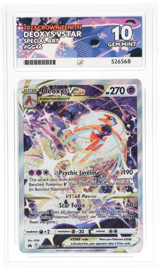 Deoxy's VSTAR GG46 - Ace 10 - Crown Zenith