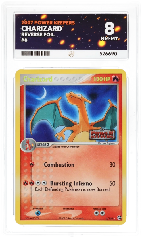 ACE 8 - Charizard - 6/108 - Power Keepers - Pokemon - front