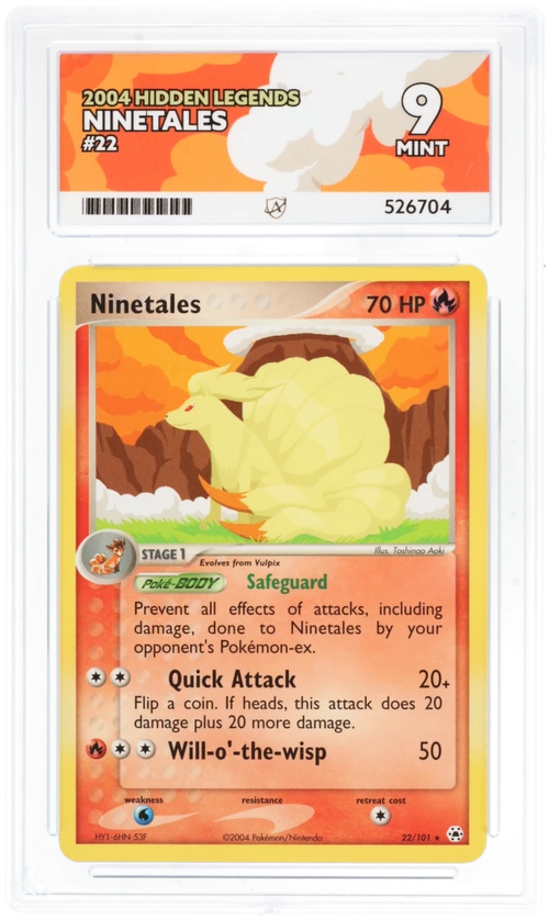 Ninetales 22/101 - Ace 9 - Hidden Legends
