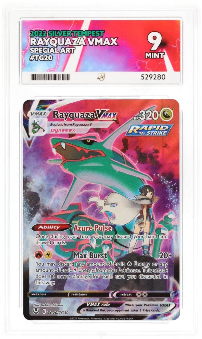 Rayquaza VMAX TG20 - Ace 9 - Silver Tempest