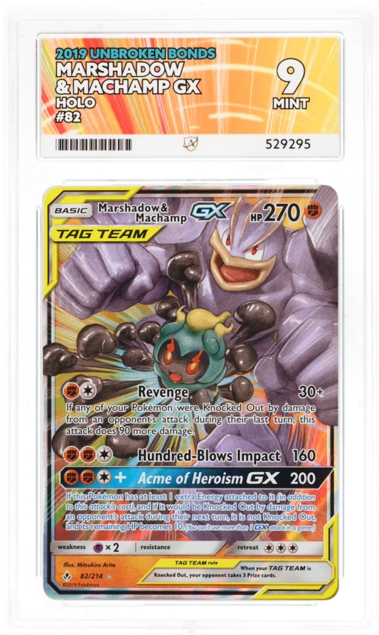 Marshadow & Machamp GX 82/214 - Ace 9 - Unbroken Bonds
