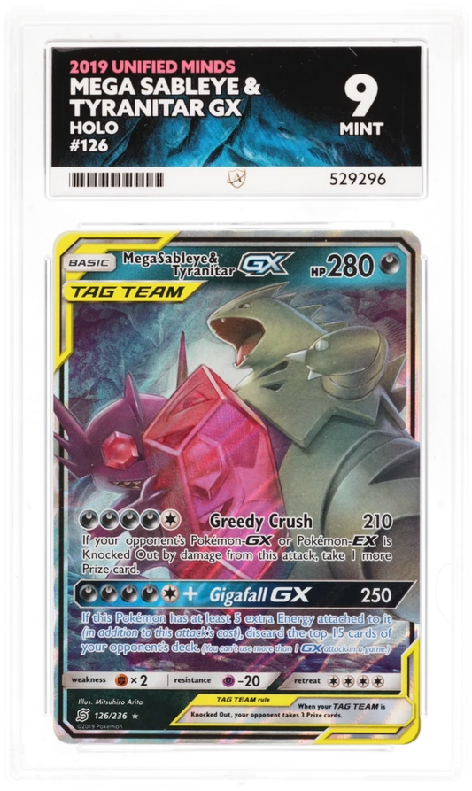Mega Sableye & Tyranitar GX 126 - Ace 9 - Unified Minds
