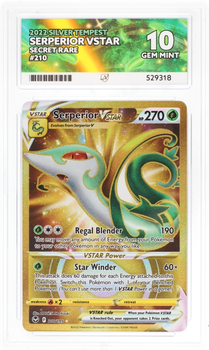 Serperior VSTAR 210 - Ace 10 - Silver Tempest