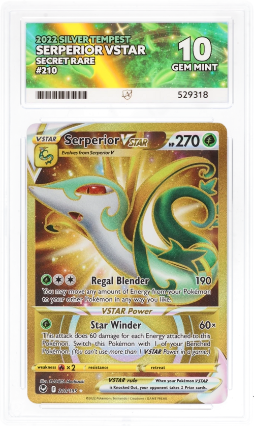 Serperior VSTAR 210 - Ace 10 - Silver Tempest