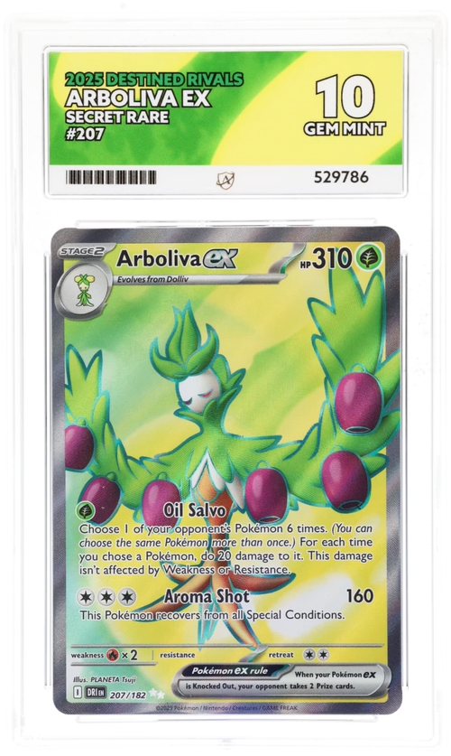 ACE 10 - Arboliva ex - 207/182 - Destined Rivals - Pokemon