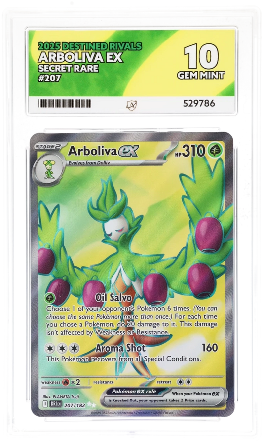 ACE 10 - Arboliva ex - 207/182 - Destined Rivals - Pokemon